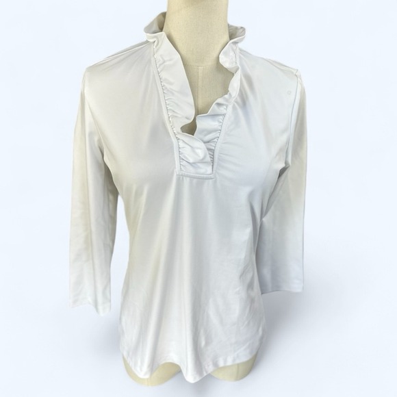 J.‎ McLaughlin Bundle 3 shirts Size Small, 3/4 long sleeve stretch - Picture 5 of 14